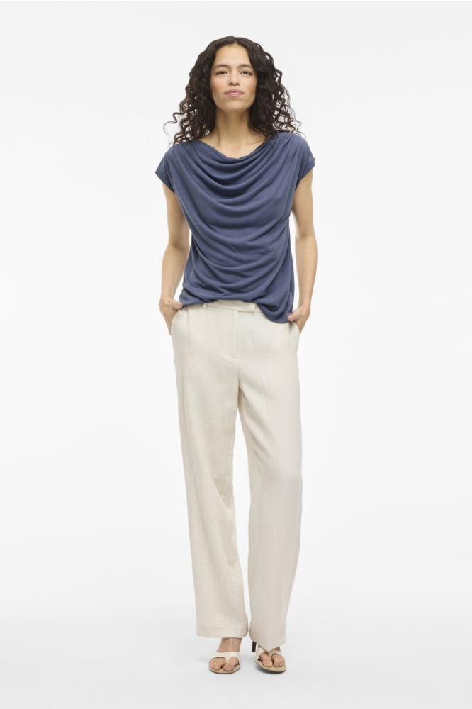 VIMODALA WATERFALL C/S TOP/PB 14107641 VINTAGE INDIGO
